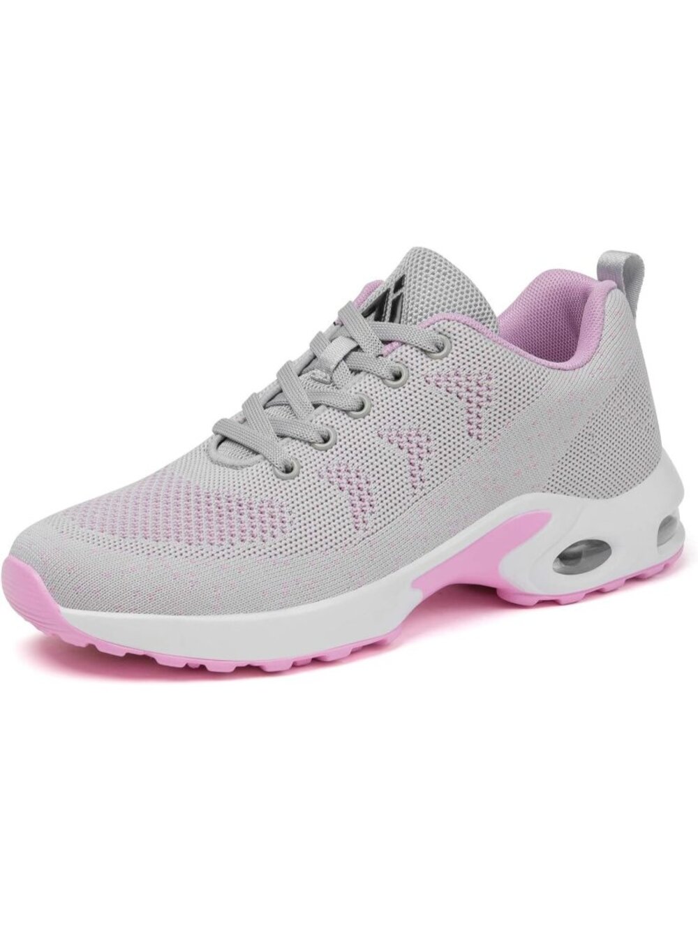 Women's Cadet Grey Air Cushion Running Athletic Mesh Sneakers Basketball Shoes